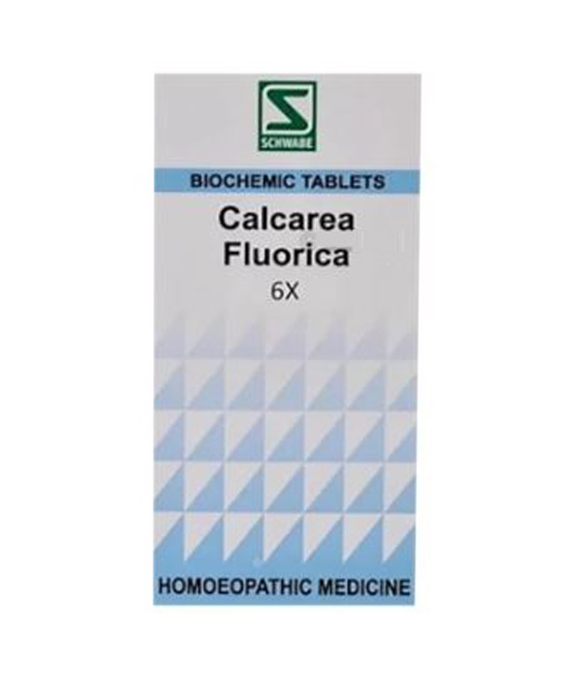 Dr Willmar Schwabe India Calcarea Fluorica Biochemic Tablet 6X