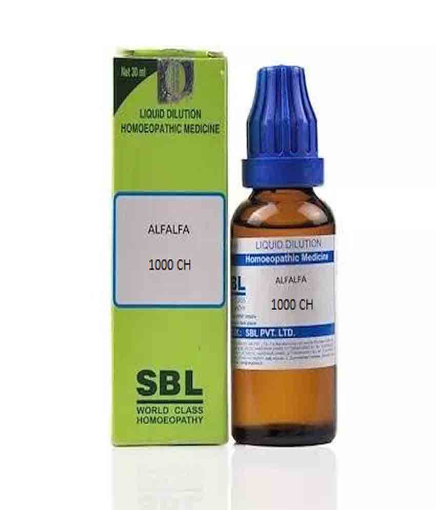 Sbl Alfalfa Dilution 1000 Ch 30ml