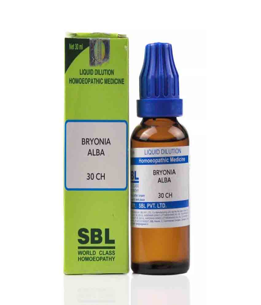 Sbl Bryonia Alba Dilution 30 Ch 30ml