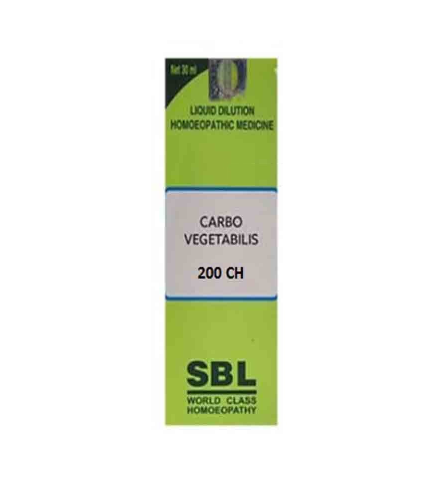 Sbl Carbo Vegetabilis Dilution 200 Ch 30ml