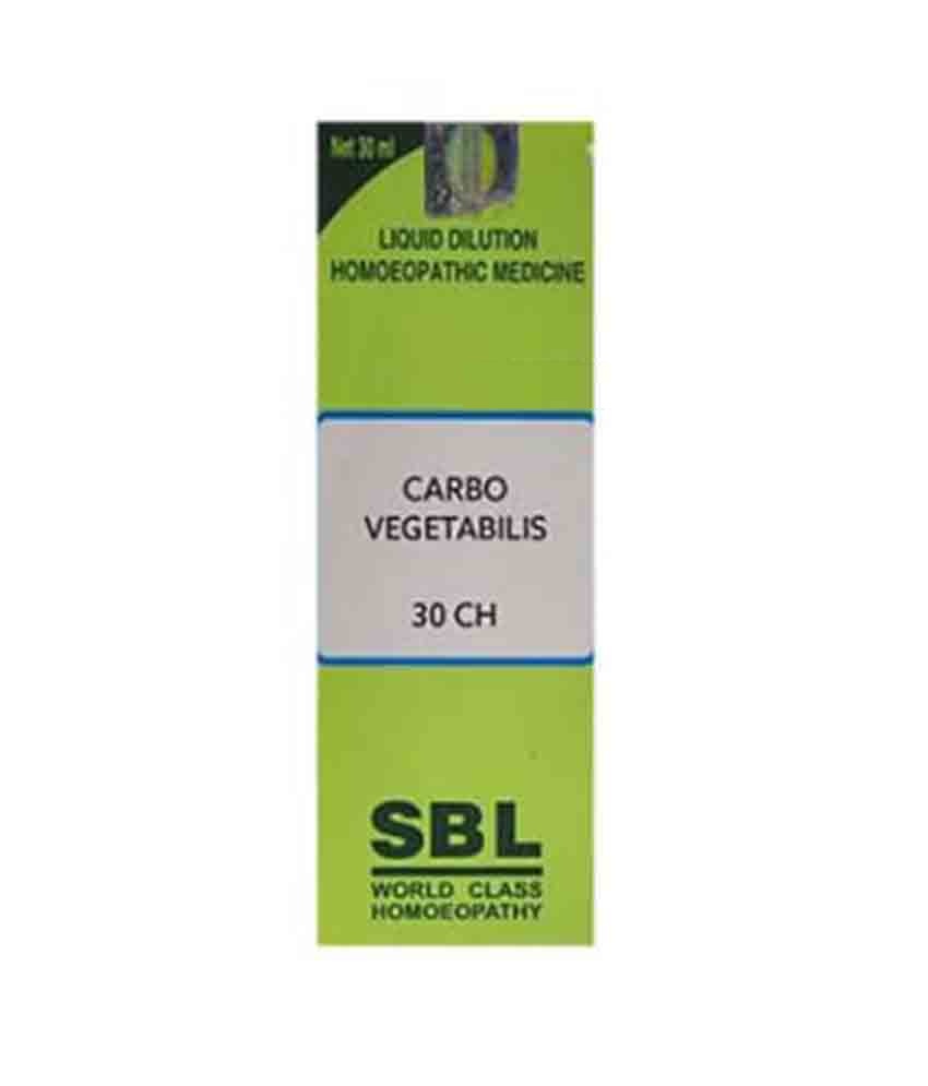 Sbl Carbo Vegetabilis Dilution 30 Ch 30ml