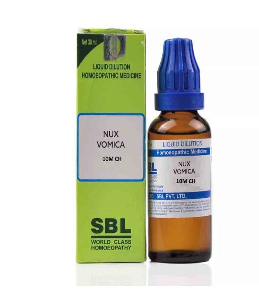 Sbl Nux Vomica Dilution 10M Ch 30ml