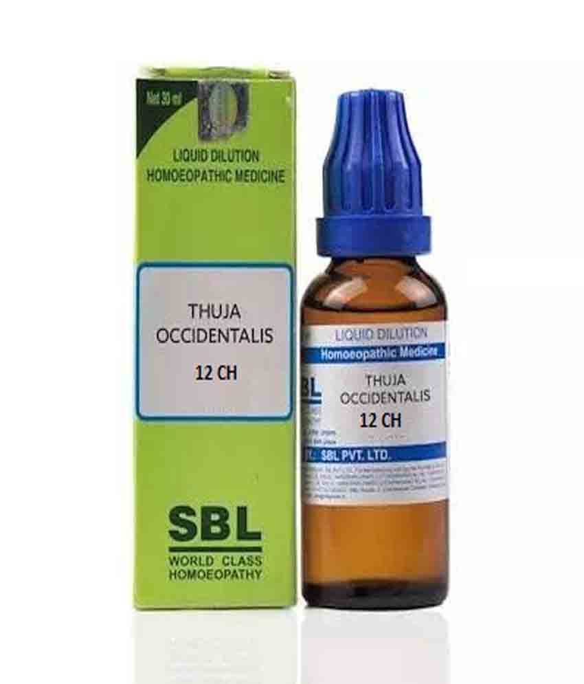 Sbl Thuja Occidentalis Dilution 12 Ch 30ml