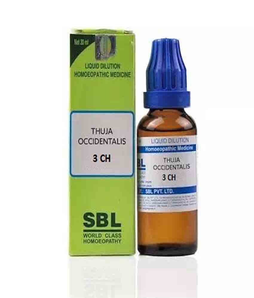 Sbl Thuja Occidentalis Dilution 3 Ch 30ml