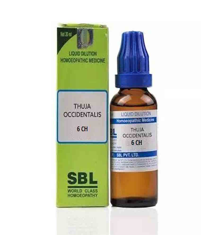 Sbl Thuja Occidentalis Dilution 6 Ch 30ml