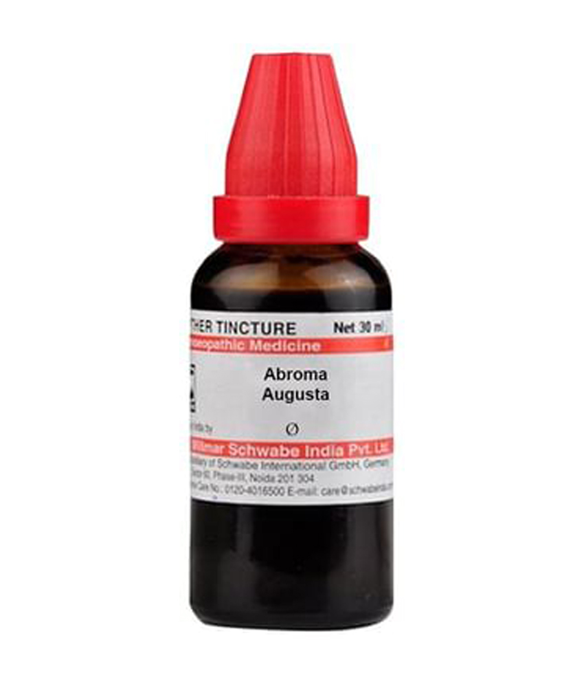 Dr Willmar Schwabe India Abroma Augusta Mother Tincture Q