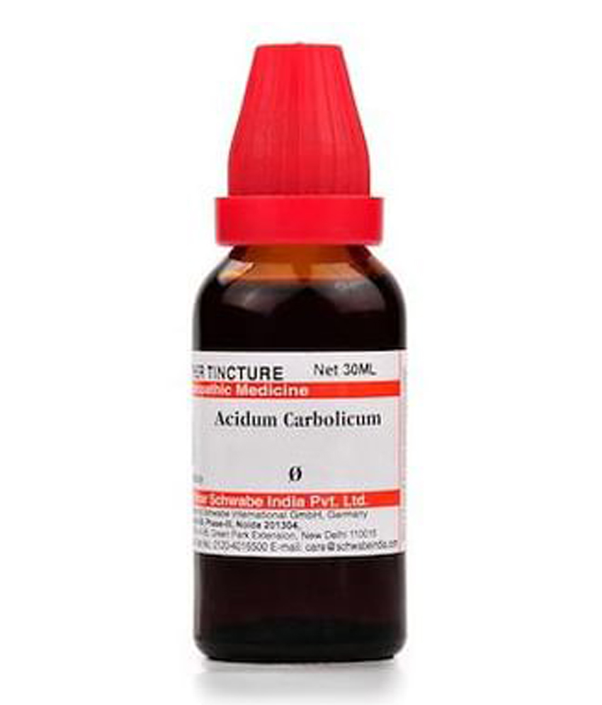 Dr Willmar Schwabe India Acidum Carbolicum Mother Tincture Q