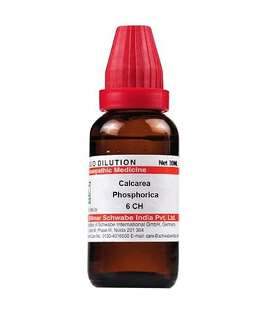 Dr Willmar Schwabe India Calcarea Phosphorica Dilution 6 CH