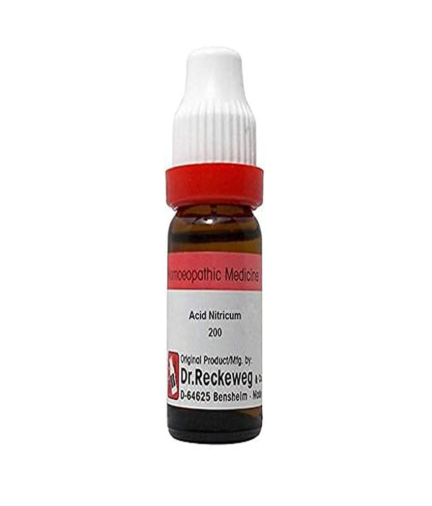 Dr. Reckeweg Acid Nitricum Dilution 200 CH 11 Ml