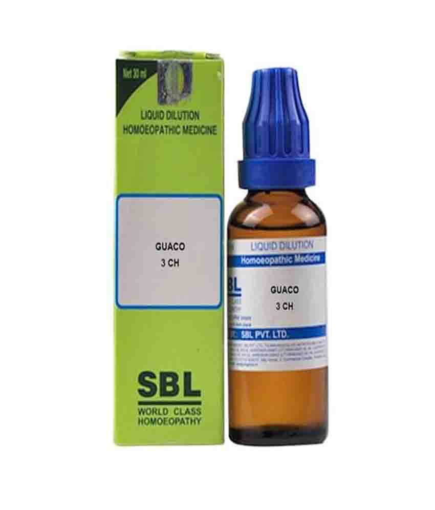 Sbl Guaco Dilution 3 Ch 30ml