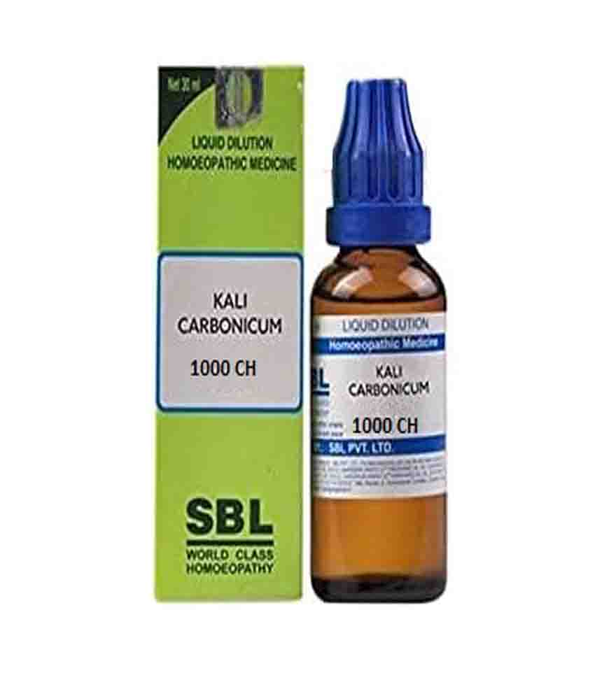 Sbl Kali Carbonicum Dilution 1000 Ch 30ml