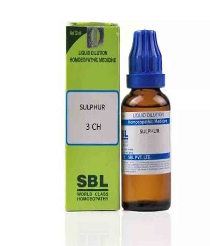 Sbl Sulphur Dilution 3 Ch 30ml