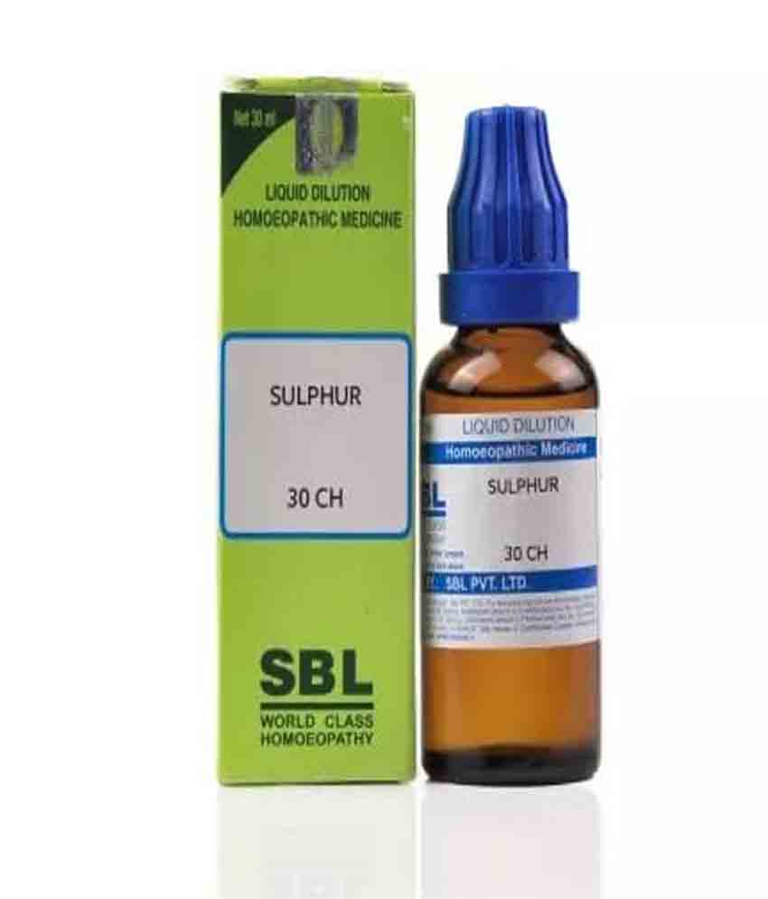 Sbl Sulphur Dilution 30 Ch 30ml