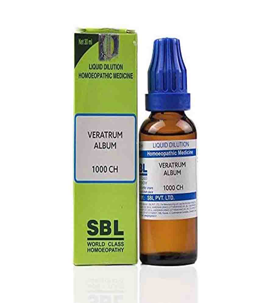 Sbl Veratrum Album Dilution 1000 Ch 30ml