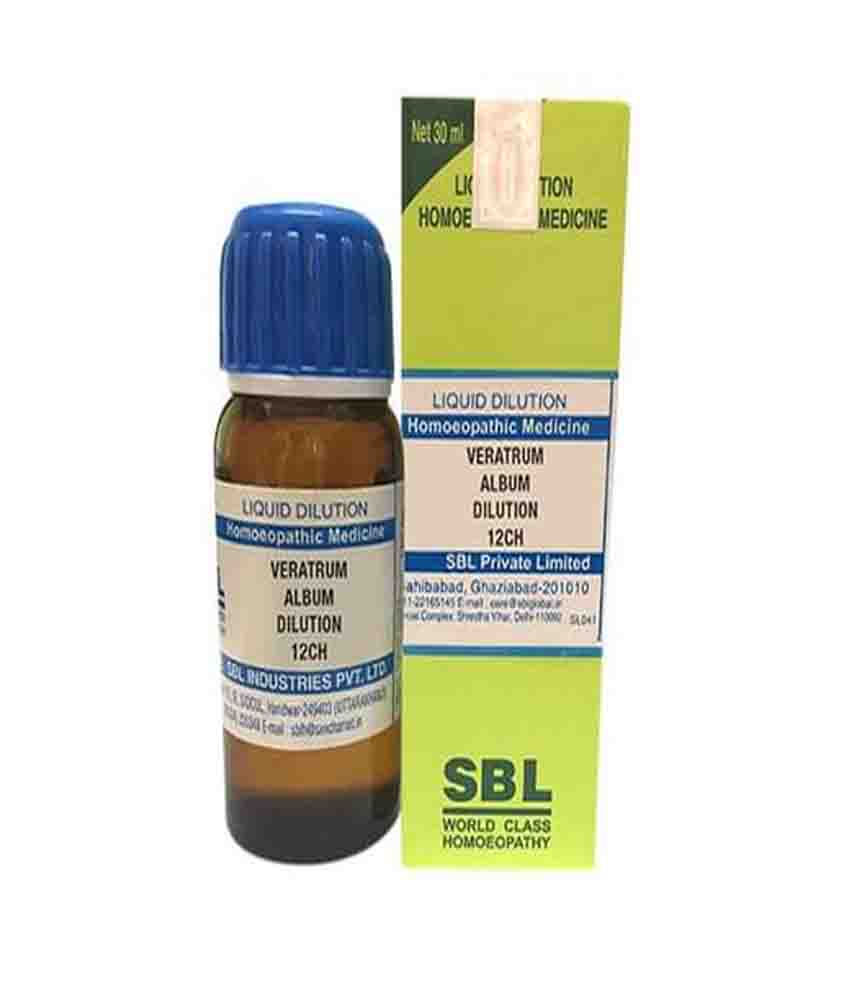 Sbl Veratrum Album Dilution 12 Ch 30ml