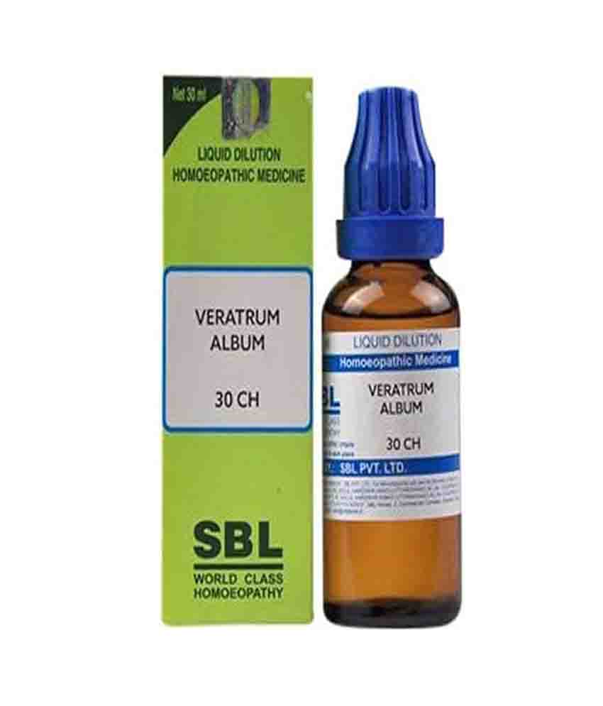 Sbl Veratrum Album Dilution 30 Ch 30ml