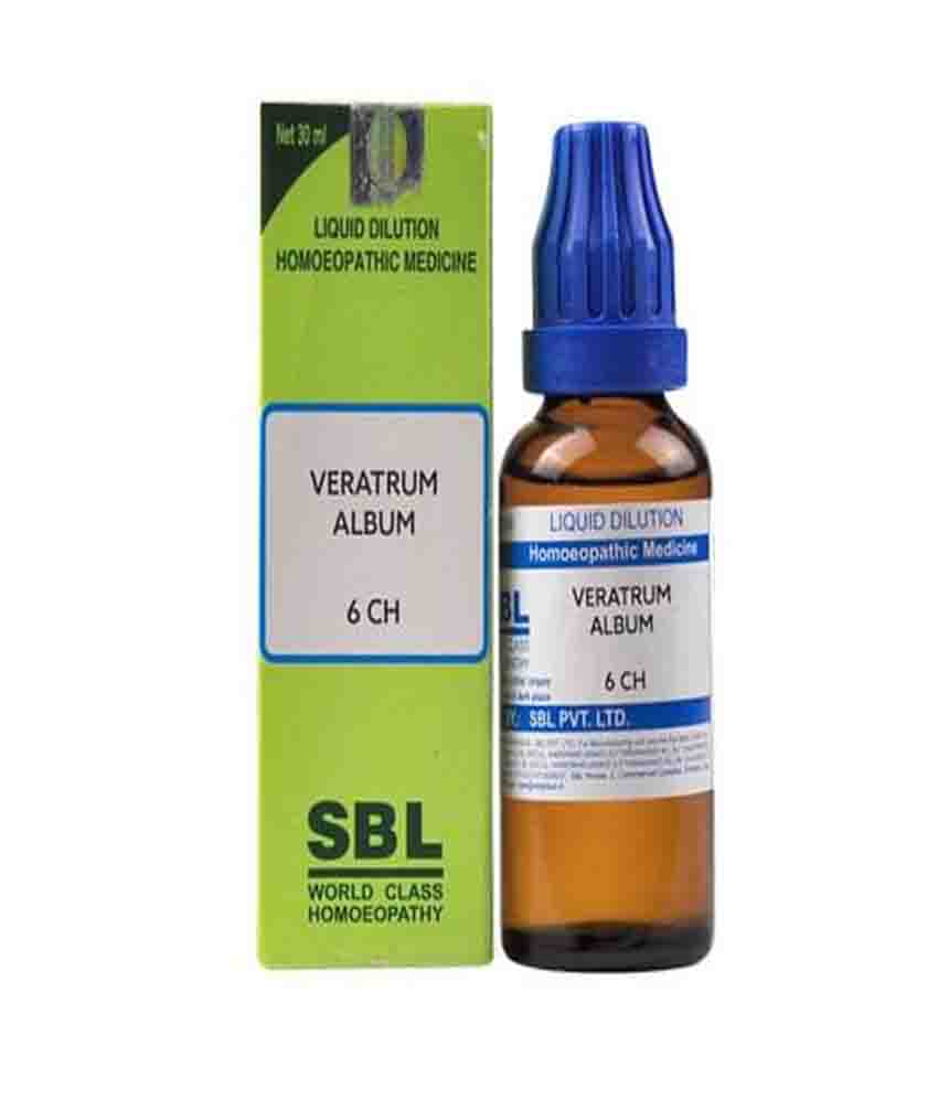 Sbl Veratrum Album Dilution 6 Ch 30ml