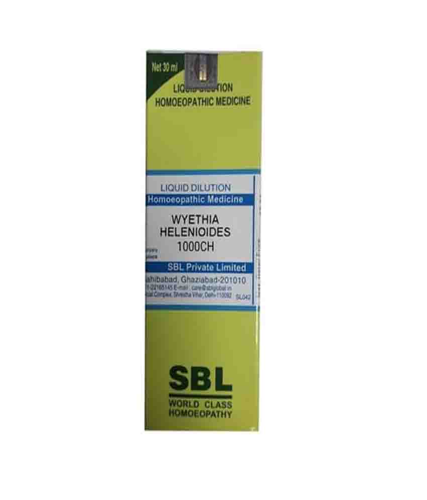 Sbl Wyethia Helenioides Dilution 1000 Ch 30ml