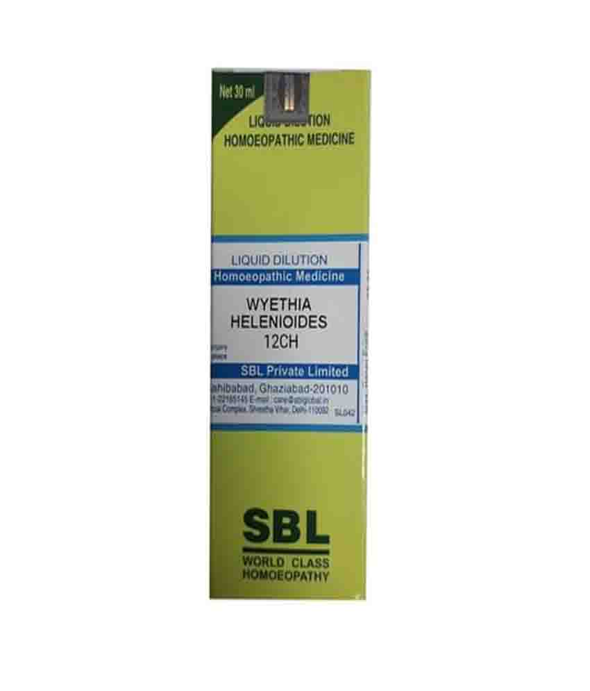 Sbl Wyethia Helenioides Dilution 12 Ch 30ml