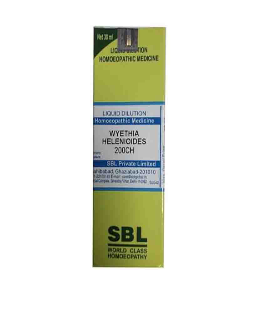 Sbl Wyethia Helenioides Dilution 200 Ch 30ml