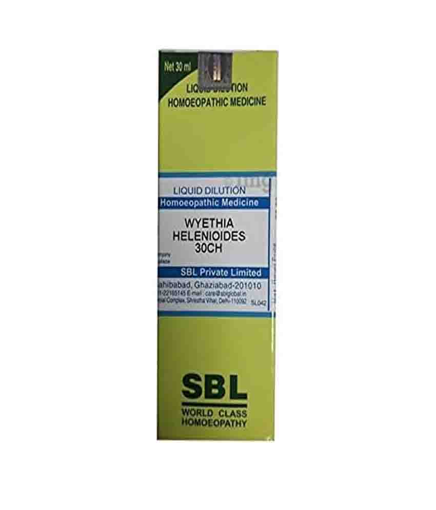 Sbl Wyethia Helenioides Dilution 30 Ch 30ml