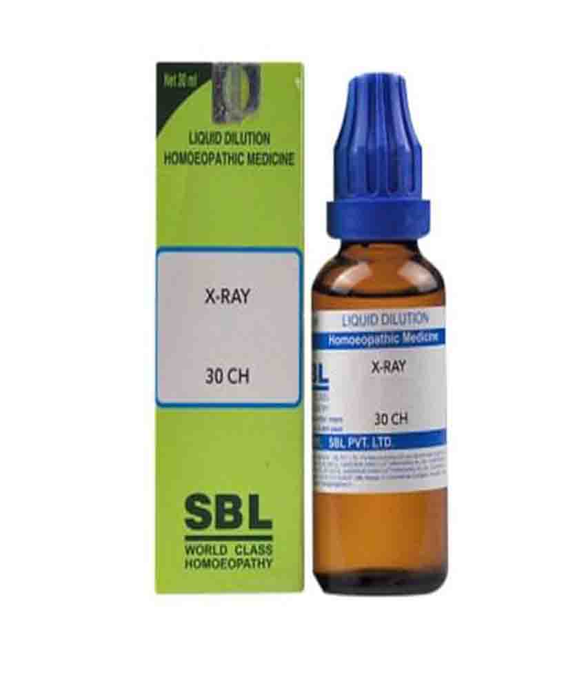 Sbl X-Ray Dilution 30 Ch 30ml