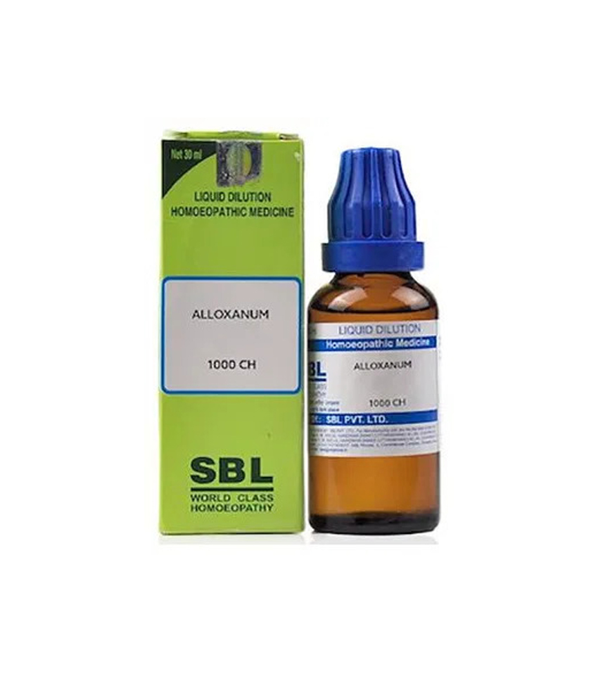 Sbl Alloxanum Dilution 1000 Ch 30ml