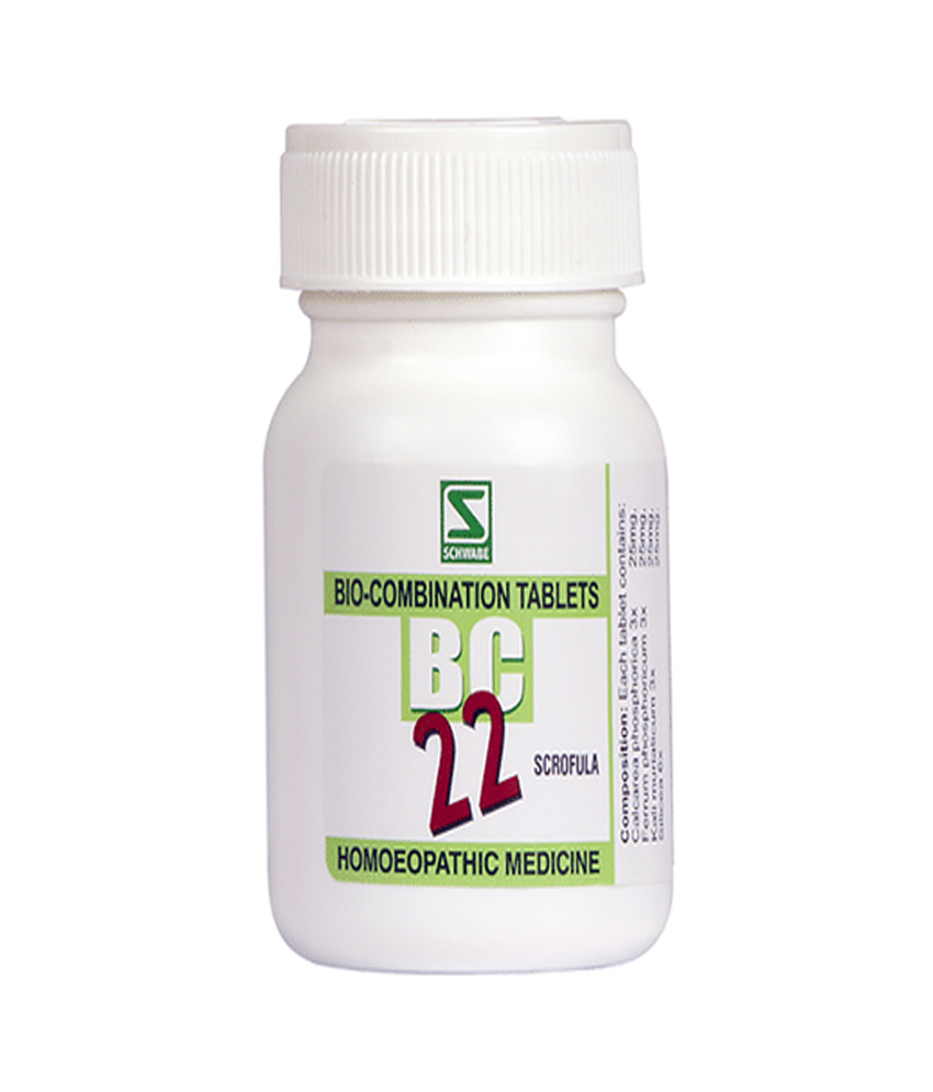 Dr Willmar Schwabe India Bio-Combination 22 (BC 22) Tablet