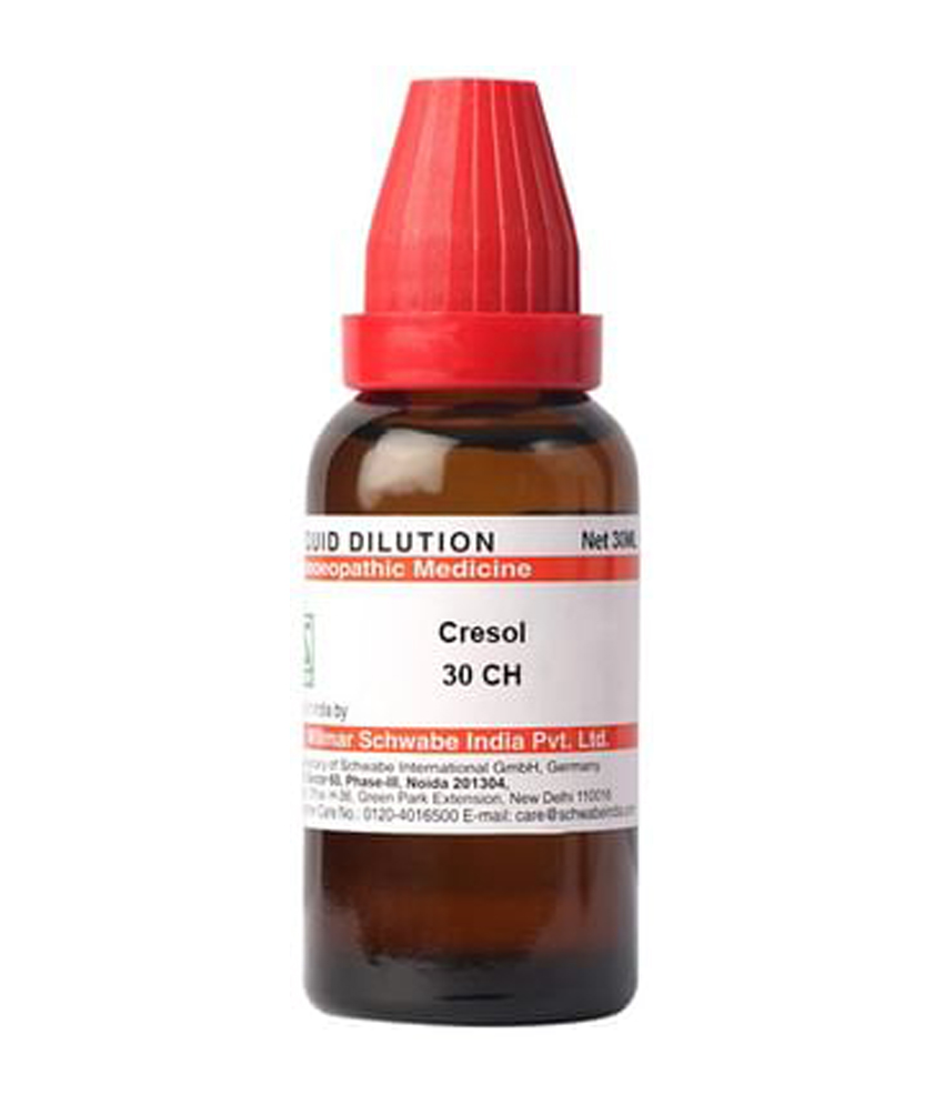 Dr Willmar Schwabe India Cresol Dilution 30 CH