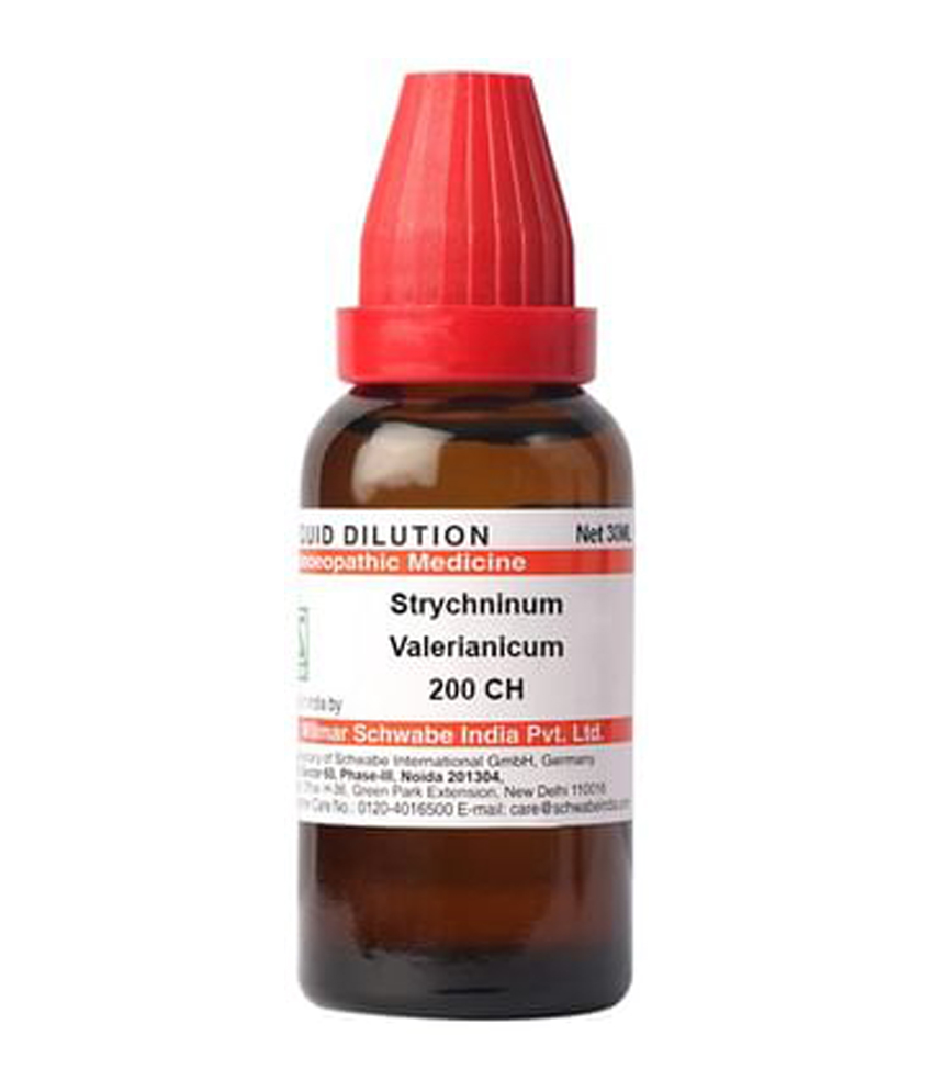 Dr Willmar Schwabe India Strychninum Valerianicum Dilution 200 CH