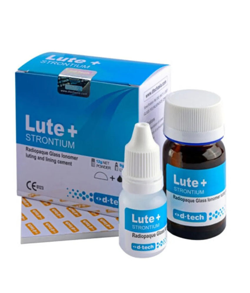 D Tech Lute Plus Strontium Glass Ionomer Cement