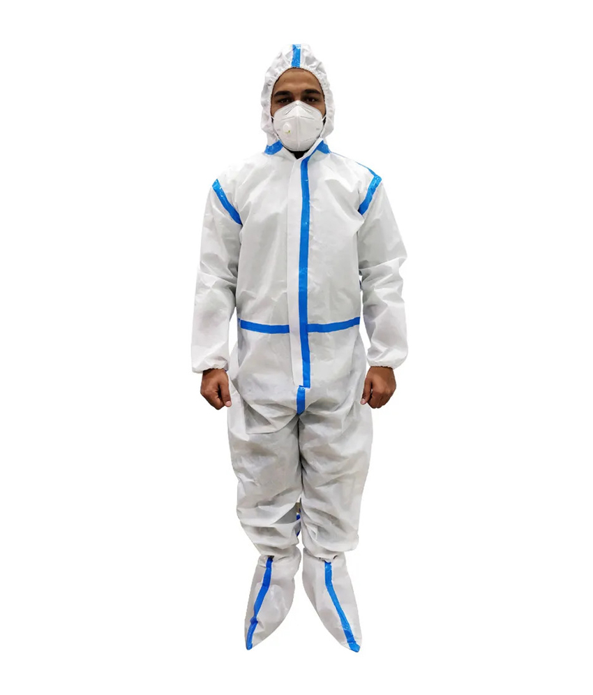 Covident Coverall Gown 90 gsm Laminated (SITRA Approved)