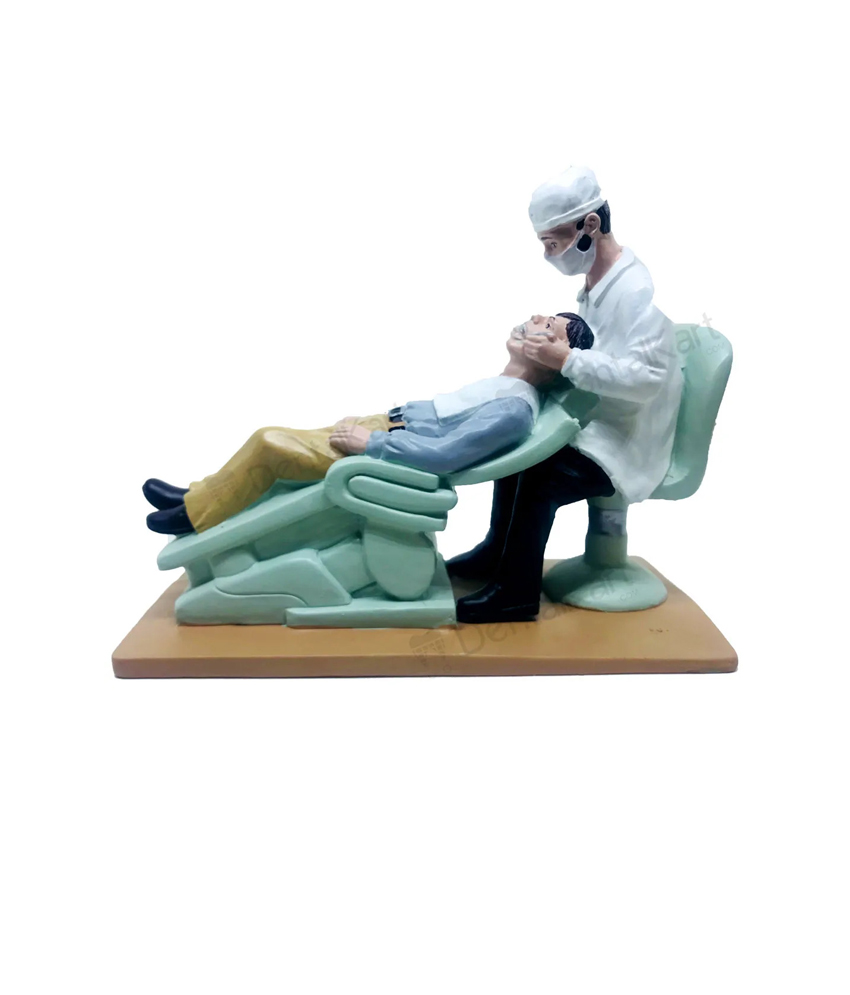 Dental Sculpture With Dentist & Patient MD-113