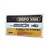 HMD Dispo Van Syringe 20ml 22 Gauge 1.25 Inch Needle