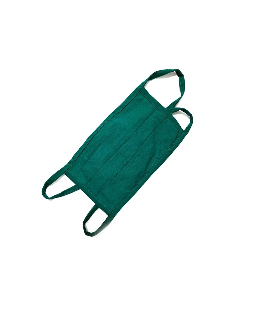 Surgical Green Cloth Mask Tie ( Pack Of 1 )