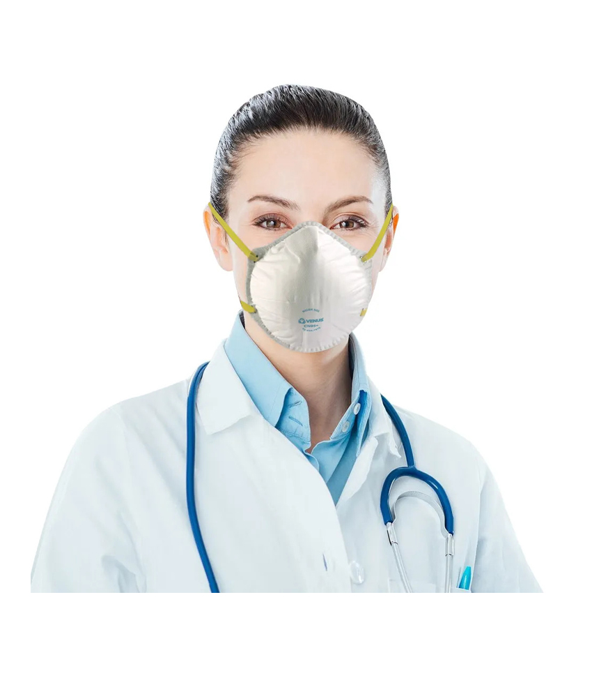 Venus C N95 + NIOSH Certified Cup shaped mask (Pack of 20)