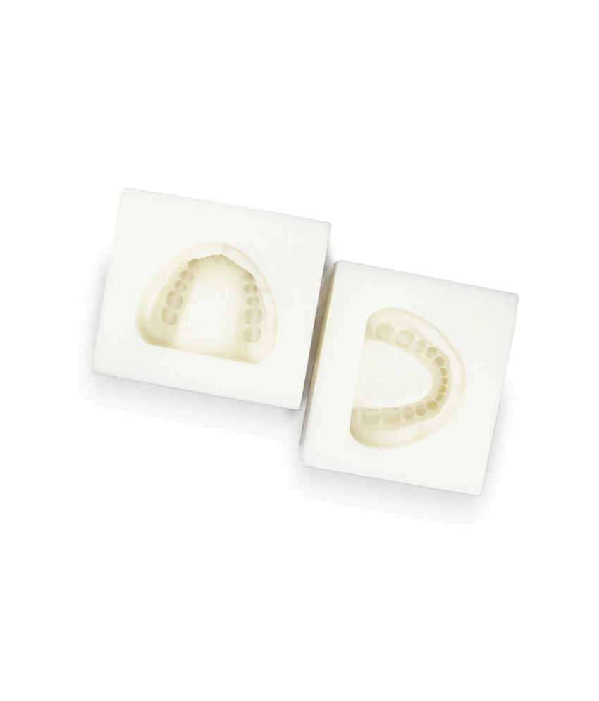 iDENTical Complete Dentulous Cast Moulds -White M8019