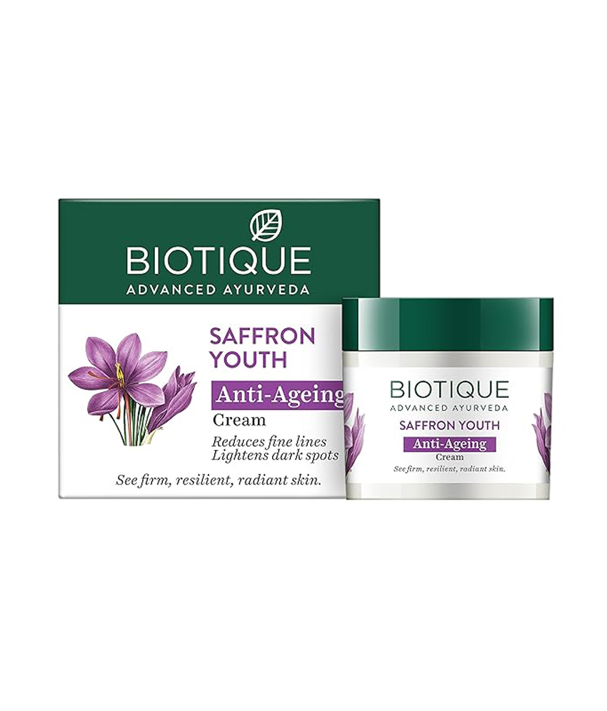 Biotique Saffron Youth Anti-Ageing Cream 50g