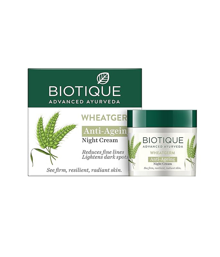 Biotique Wheat Germ Anti- Ageing Night Cream 50g