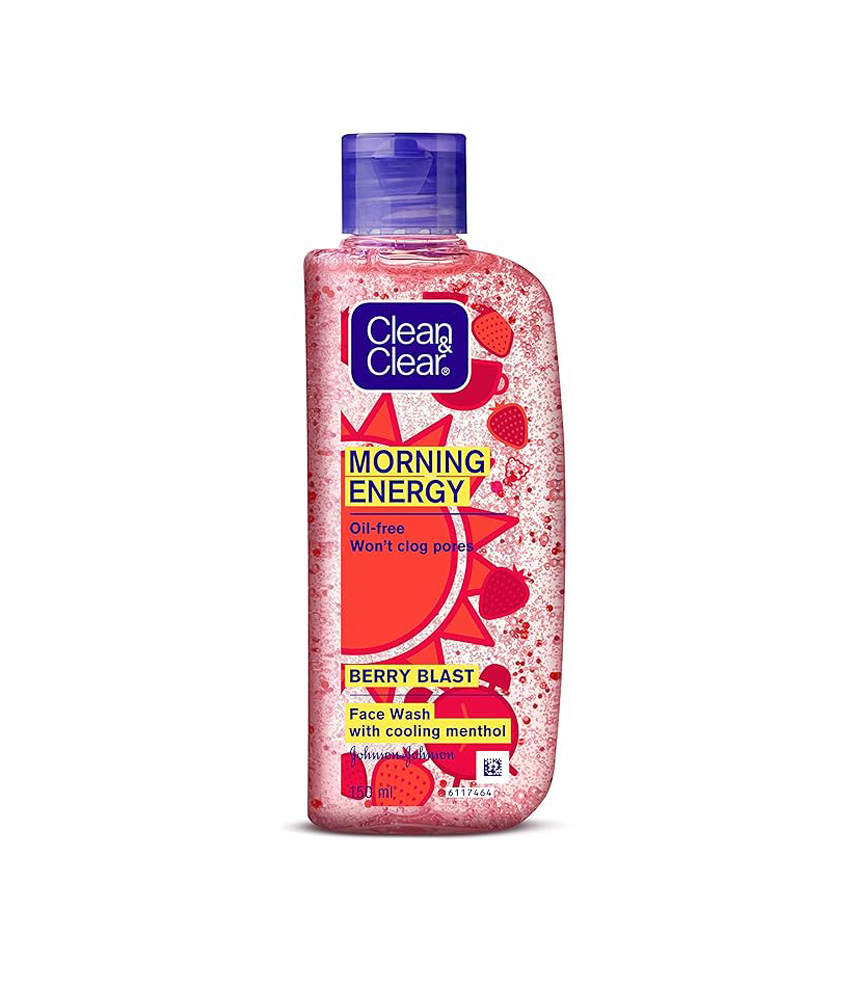 Clean & Clear Morning Energy Berry Blast Face Wash 150 ml