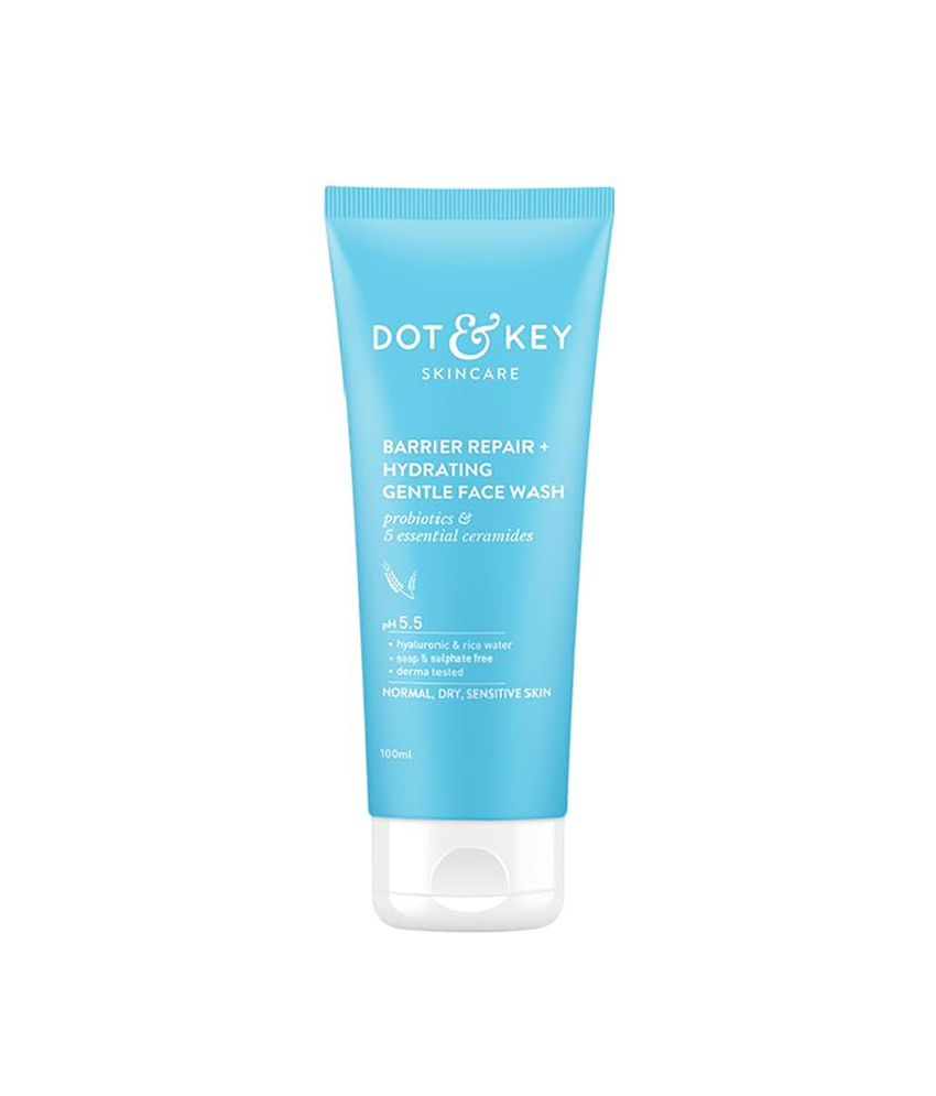 DOT & KEY Barrier Repair + Hydrating Gentle Face Wash 100ml