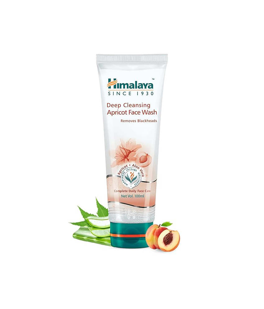 Himalaya Herbal Deep Cleansing Apricot Face Wash 100ml