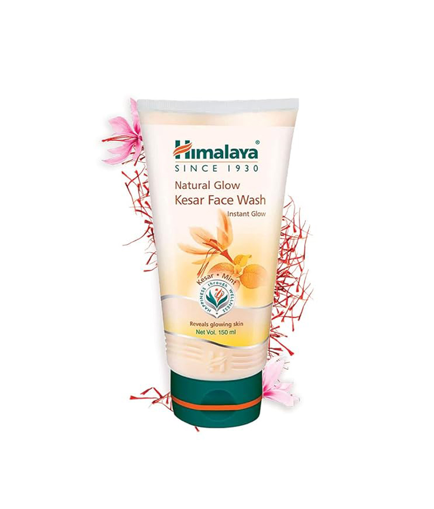 Himalaya Natural Glow Kesar Face Wash, 150ml