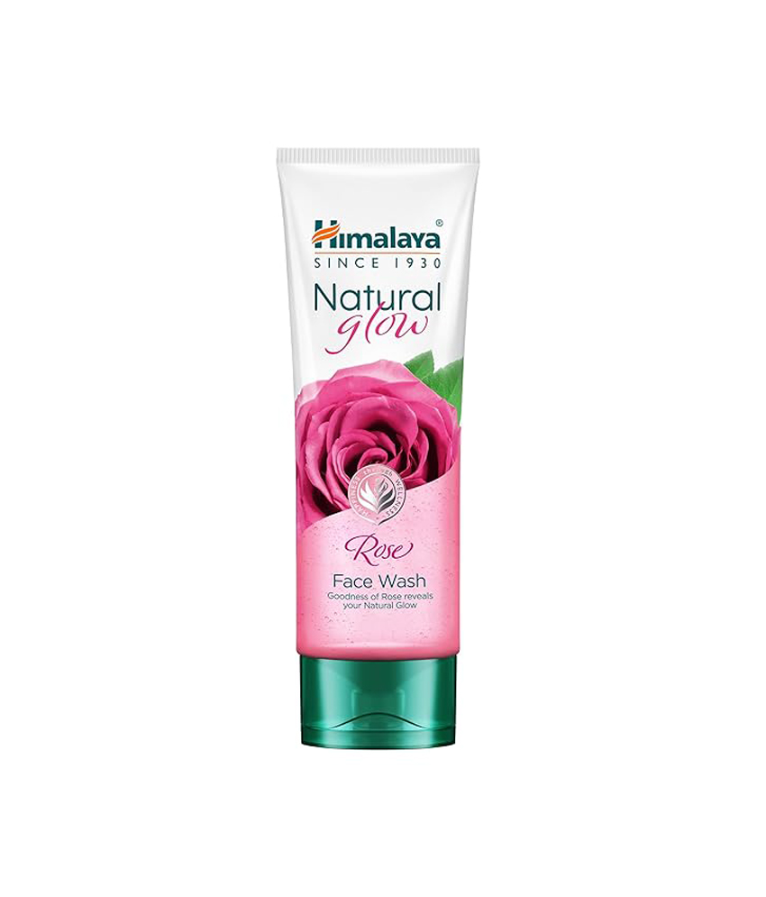 Himalaya Natural Glow Rose Face Wash, 100ml