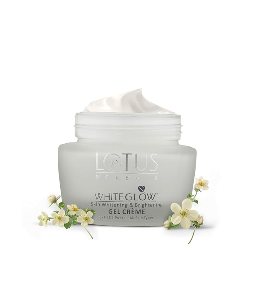 Lotus Herbals White Glow Skin Whitening & Brightening Gel Crème 40g