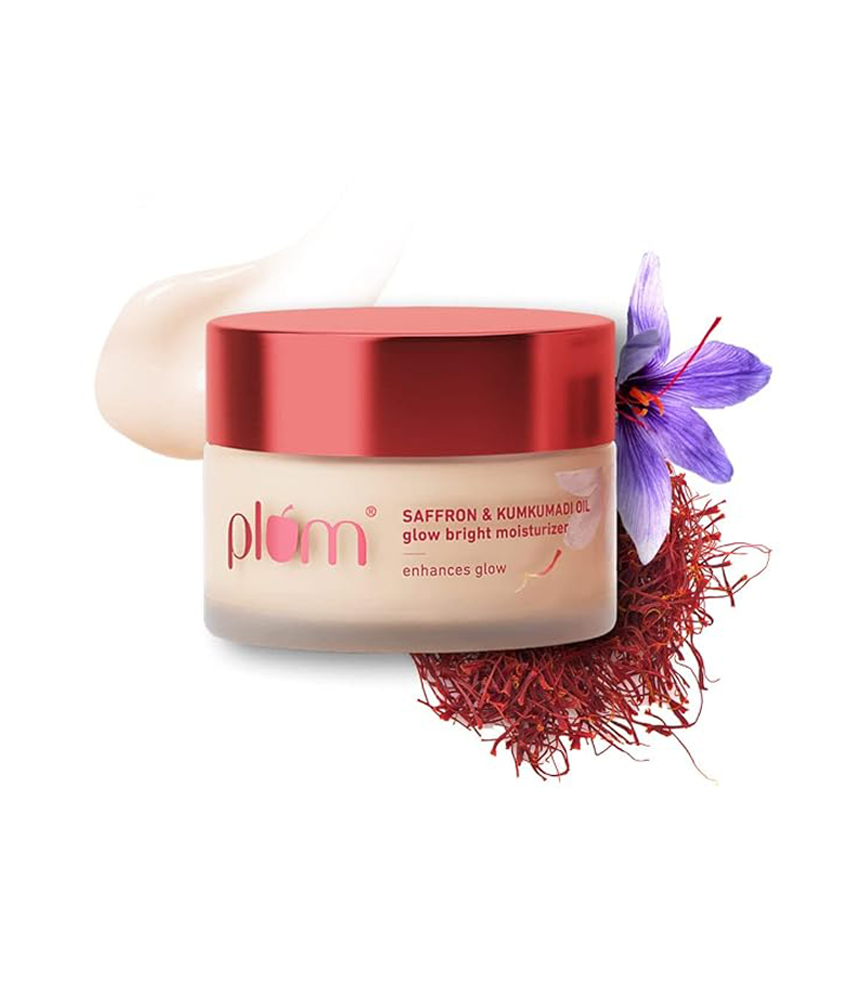 Plum Saffron & Kumkumadi Oil Daily Glow Bright Moisturizing Cream 50g