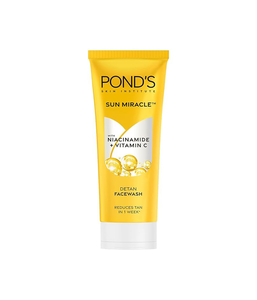 Pond's Sun Miracle Detan Facewash For All Skin Types 100g