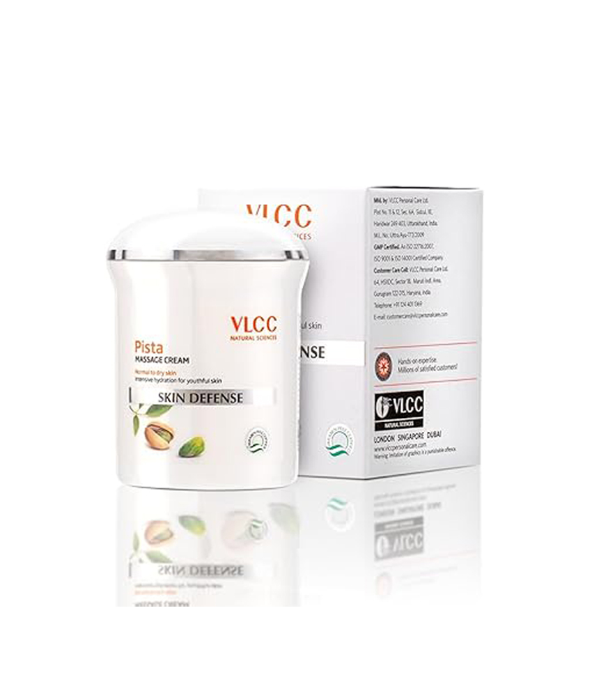 VLCC Pista Massage Cream For Normal And Dry Skin -50g