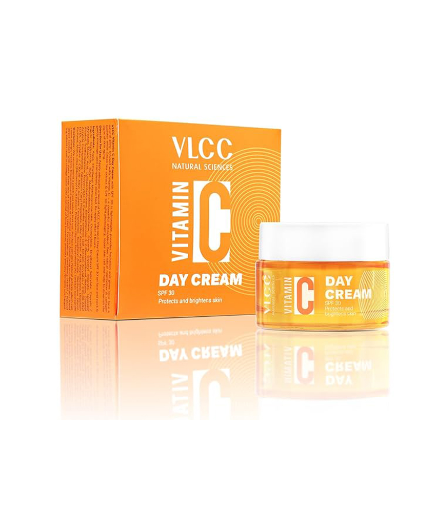 VLCC Vitamin C And SPF 30 Protects & Brightens Skin Day Cream 50g