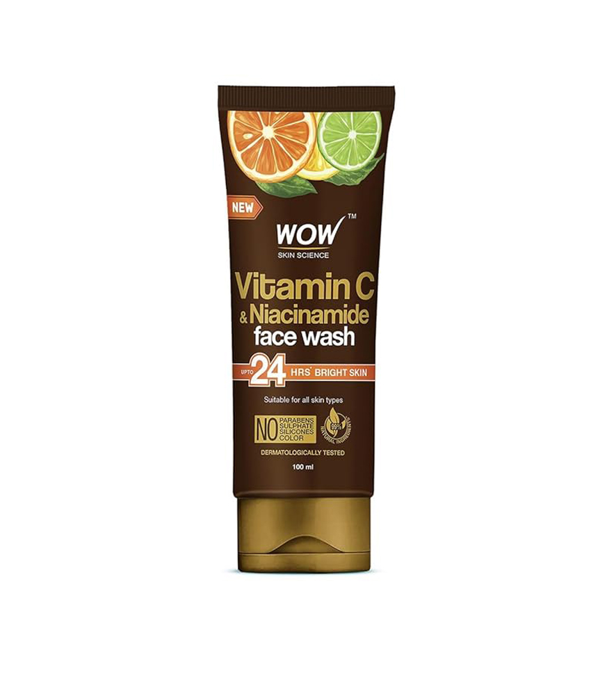 WOW Skin Science Brightening Vitamin C & Niacinamide Face Wash 100ml